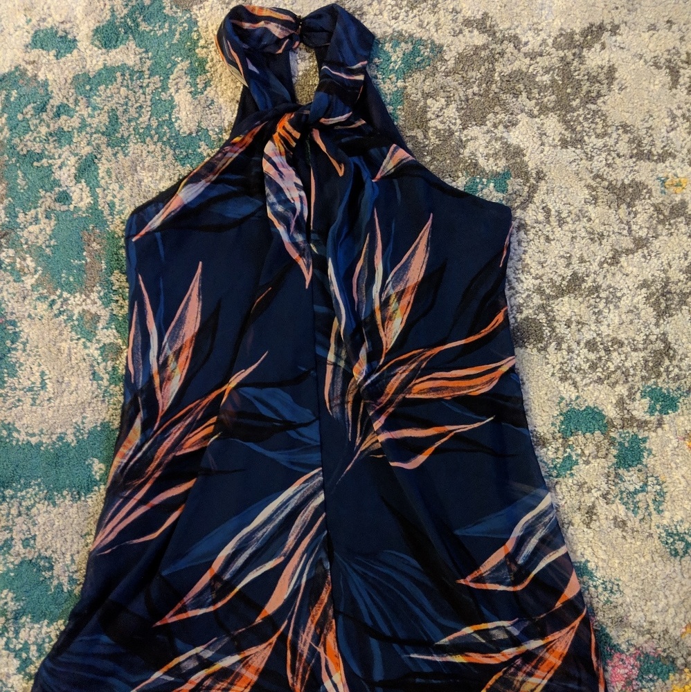 Blue & Pink ASTR Blouse